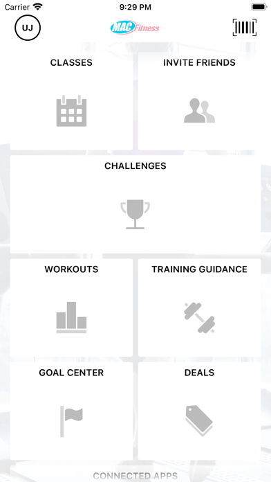 MAC Fitness NY. Screenshot