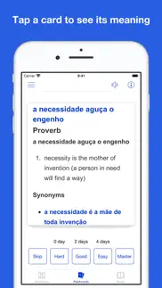 portuguese idioms and proverbs iphone screenshot 4