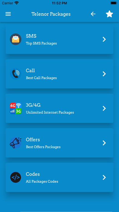 All Network Packages 2023 Screenshot