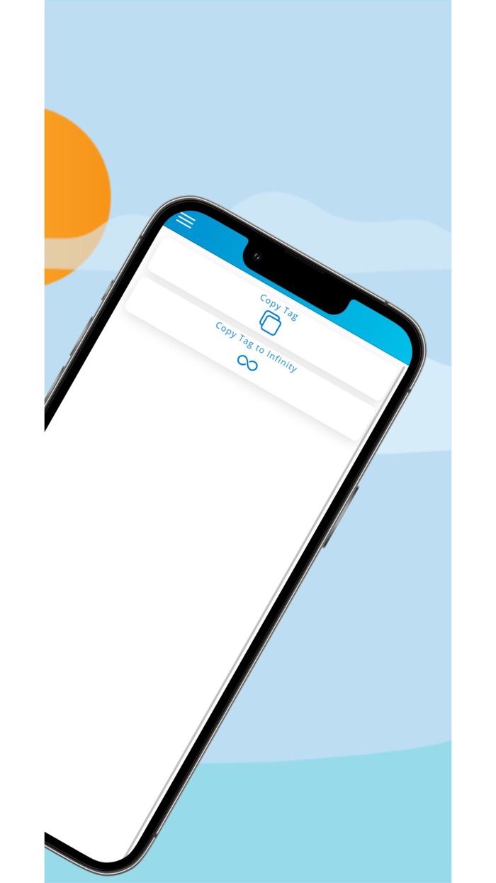 NFC write and read tags