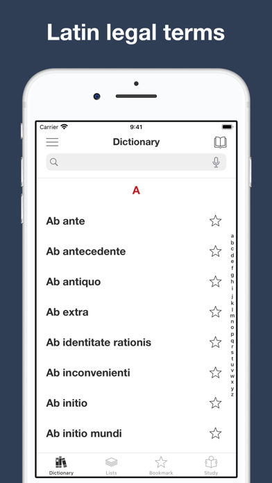 Latin Legal Terms Dictionaryのおすすめ画像1