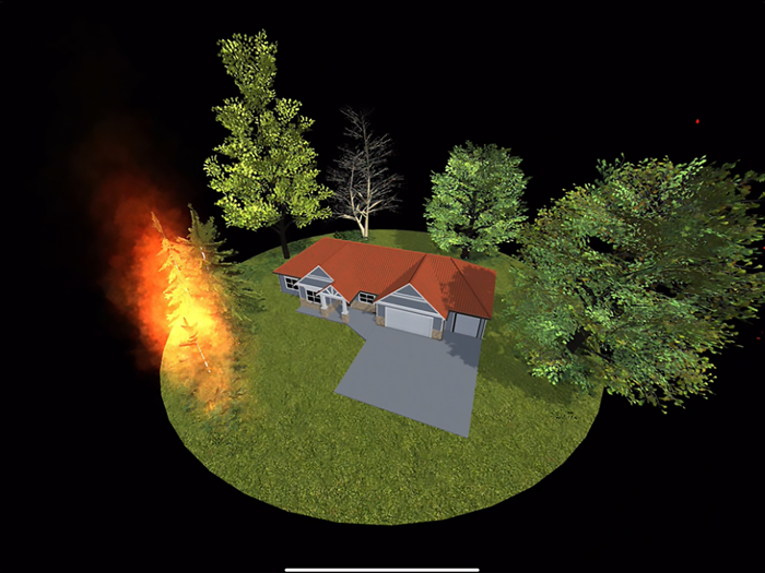 NFPA Wildfire Risk Simulator