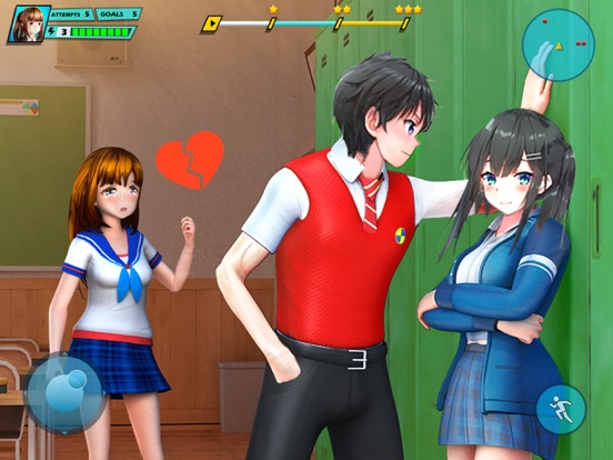 Screenshot #5 pour Anime Girl lycée vie