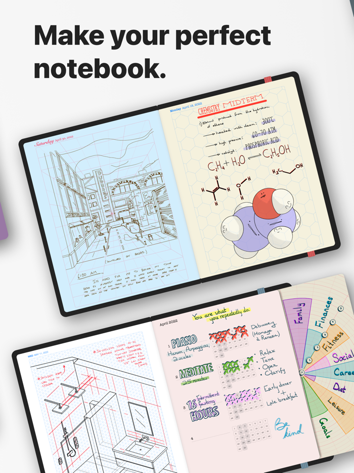 Pencil Paper Notebook Penbook