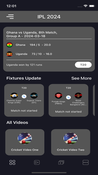 Cricket - World Cup Live Screenshot 2 - AppWisp.com Cricket - World Cup Live Screenshot 2 - AppWisp.com