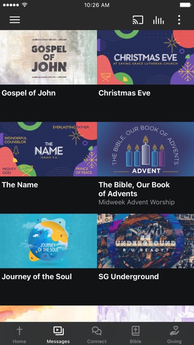 Saving Grace Lutheran Church Screenshot