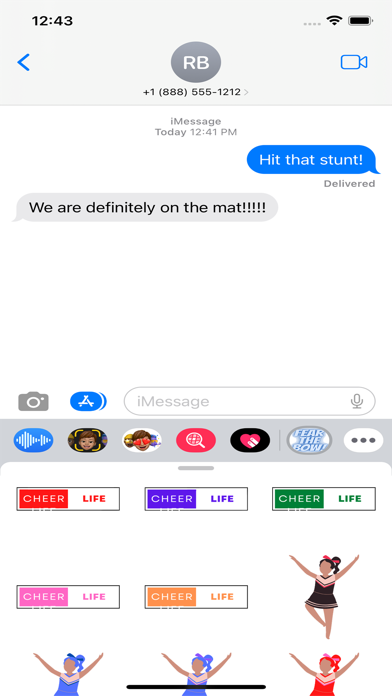 Screenshot #3 pour RB Cheer Stickers