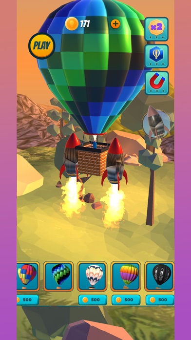 Balloon To Moon Screenshot