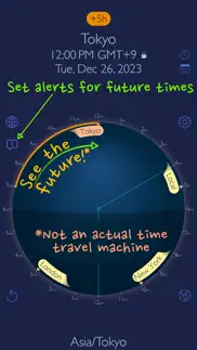 world clock - time traveler iphone screenshot 3