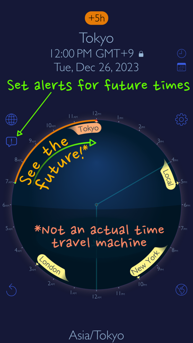 World Clock - Time Shifter Screenshot