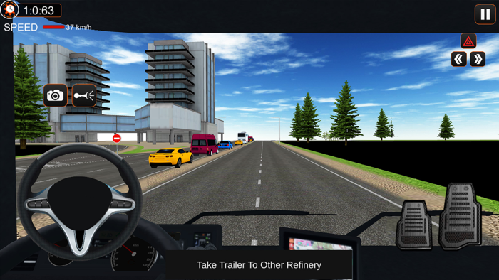 Oil Tanker Truck Drive Games
