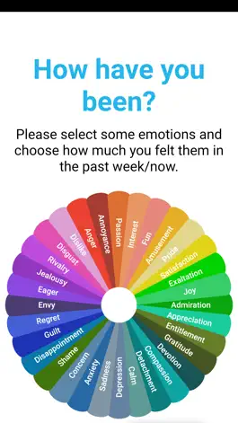 Game screenshot MoodWheel apk