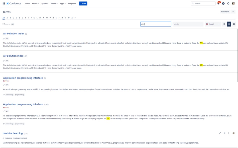 #2. Smart Terms for Confluence (macOS) 由: Creativas