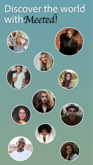 Meeted - Flirt, Chat & Dating Screenshot