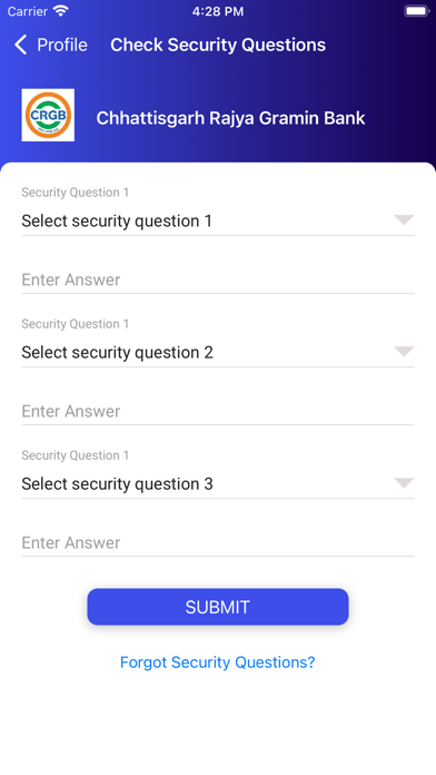 CRGB Mobile Banking Screenshot