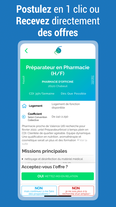 Screenshot #3 pour Club Officine Emploi pharmacie