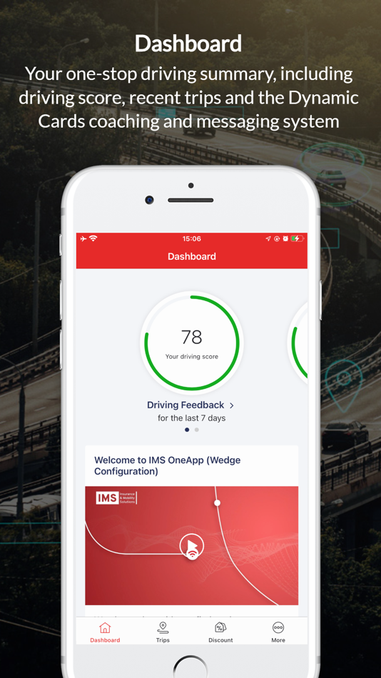 #1. IMS One App (with Wedge) (iOS) Podle: Trak Global Solutions Holdings (Canada) Inc.