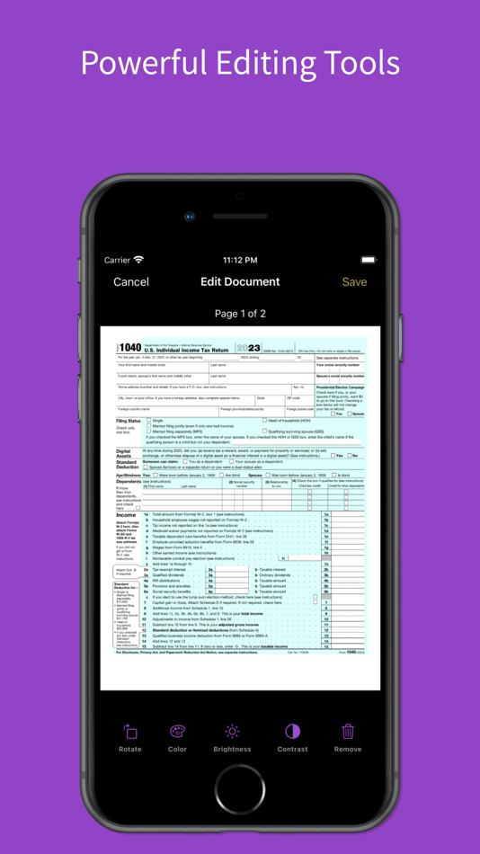 #3. SimpleScan PDF Contract Scan (iOS) Podle: Velocity Raptor Incorporated