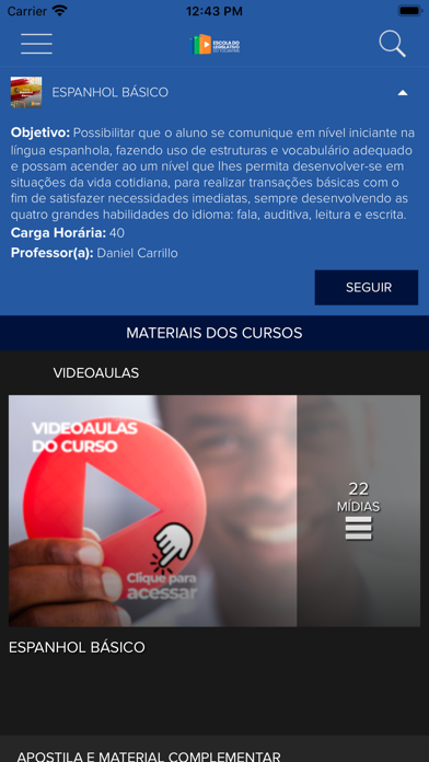 Escolegis Tocantins Screenshot