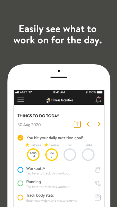 Fitness Incentive+ Screenshot