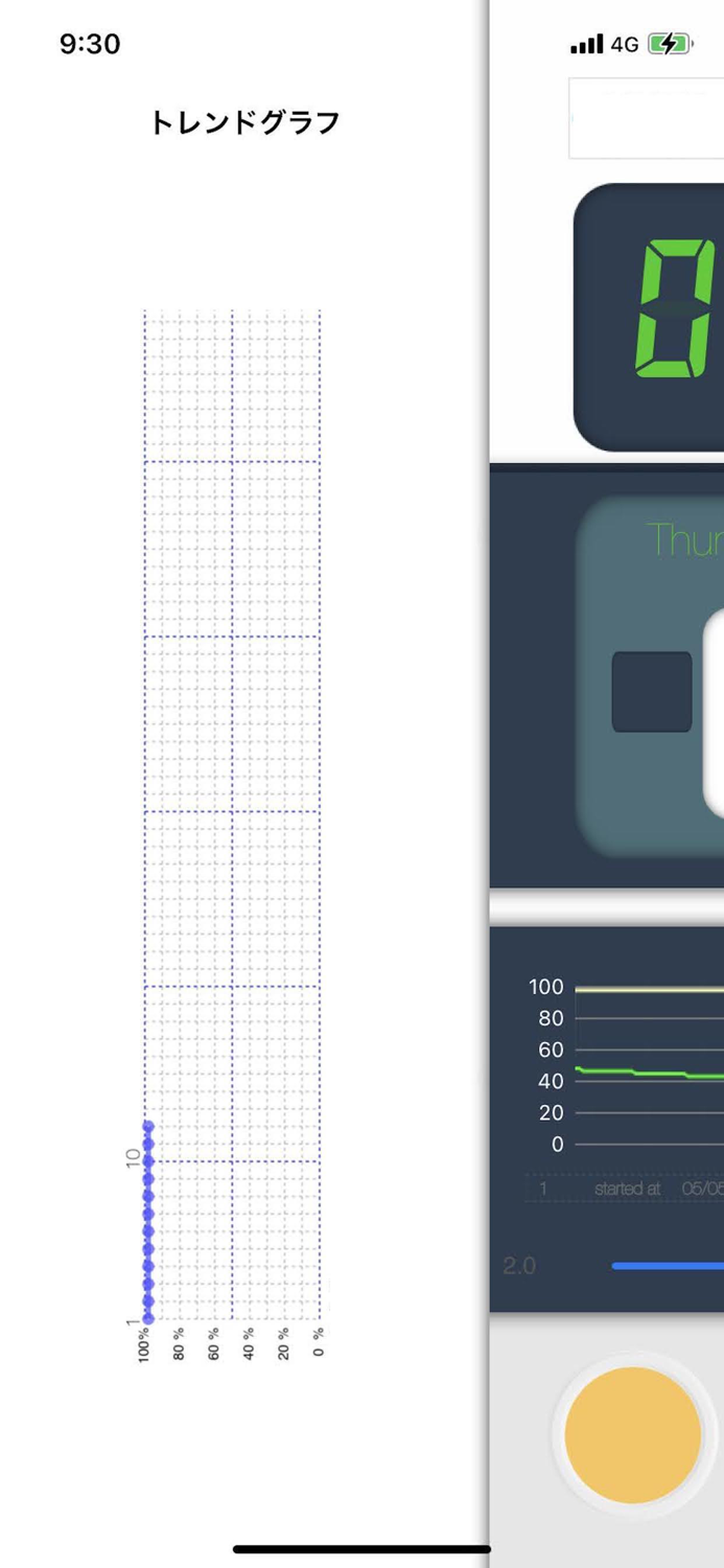 BatteryNow  Big Digital Clock
