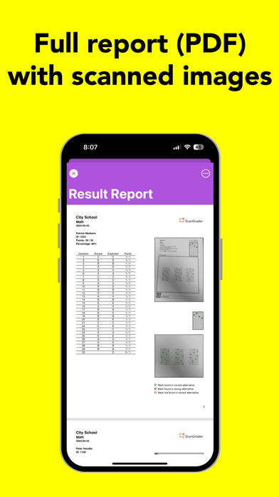 ScanGrader Screenshot