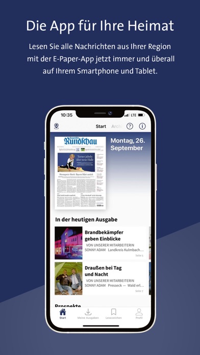 Bayerische Rundschau E-Paper Screenshot