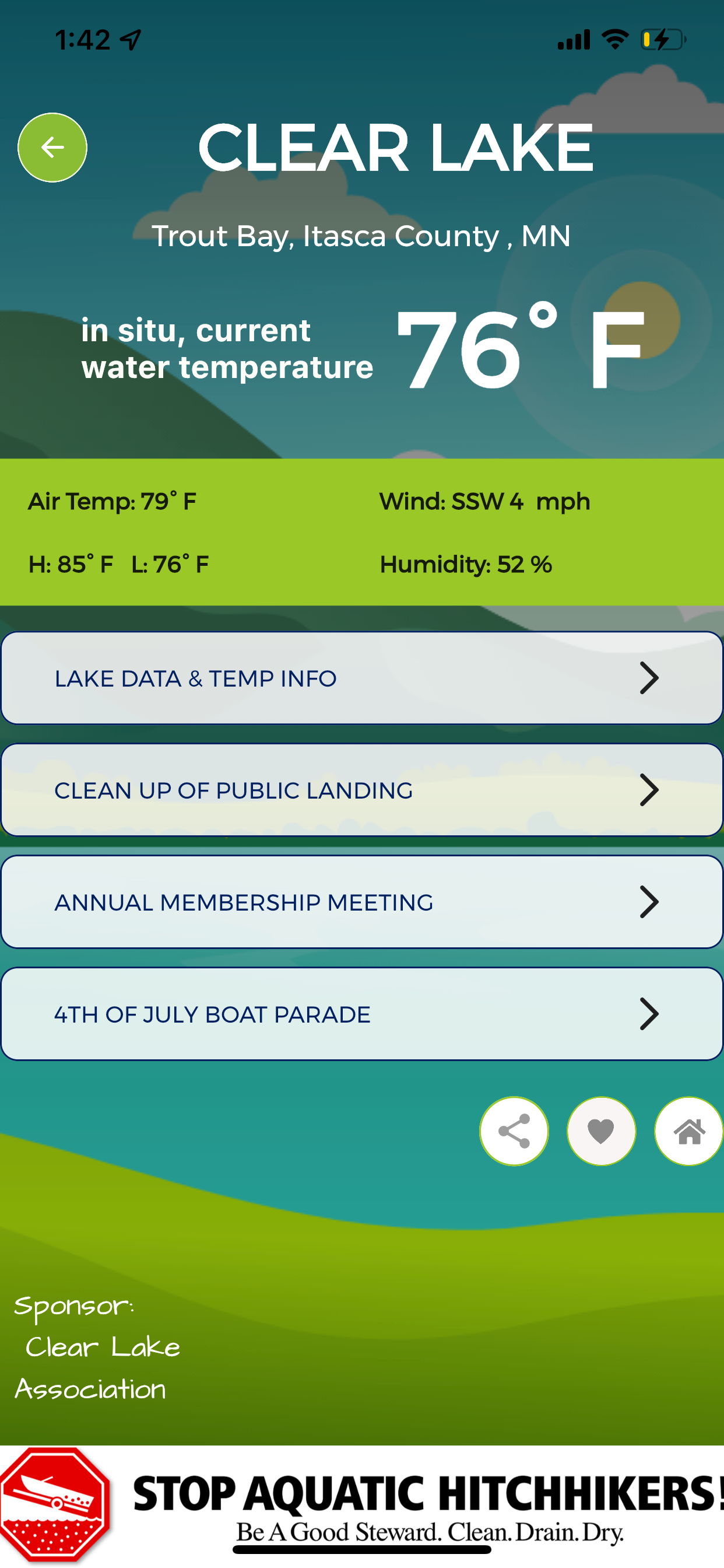 OurLakeTemp