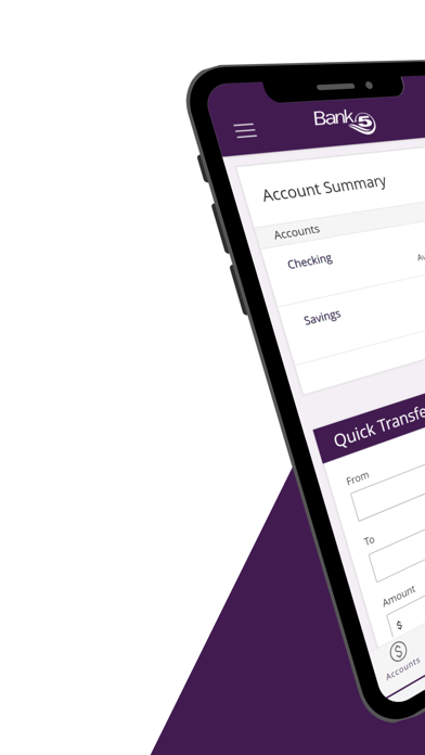 BankFive Business Mobile Screenshot
