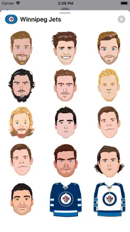 Game screenshot Winnipeg Jets Stickers mod apk