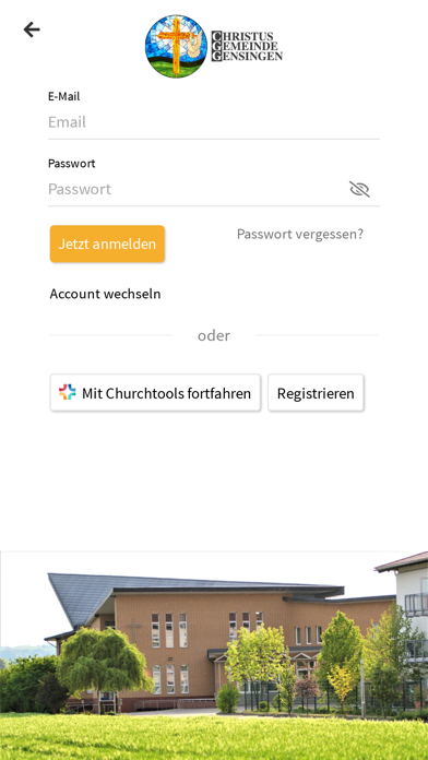 Christus Gemeinde Gensingen Screenshot