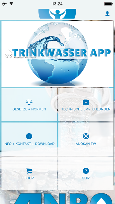 TRINKWASSER-APP Screenshot
