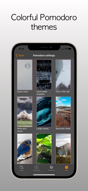 ‎TomatoList: Pomodoro Technique Screenshot