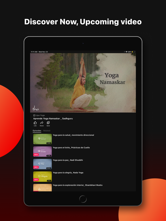 Panea iPad screenshot 3 - Entertainment app