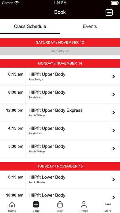 Kyle House Fitness Screenshot
