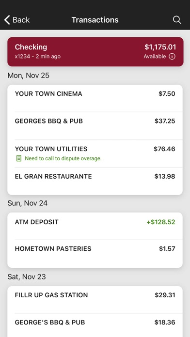 Hometown Bank PA Screenshot
