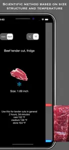 Sous Vide Temperature & Timer screenshot #3 for iPhone