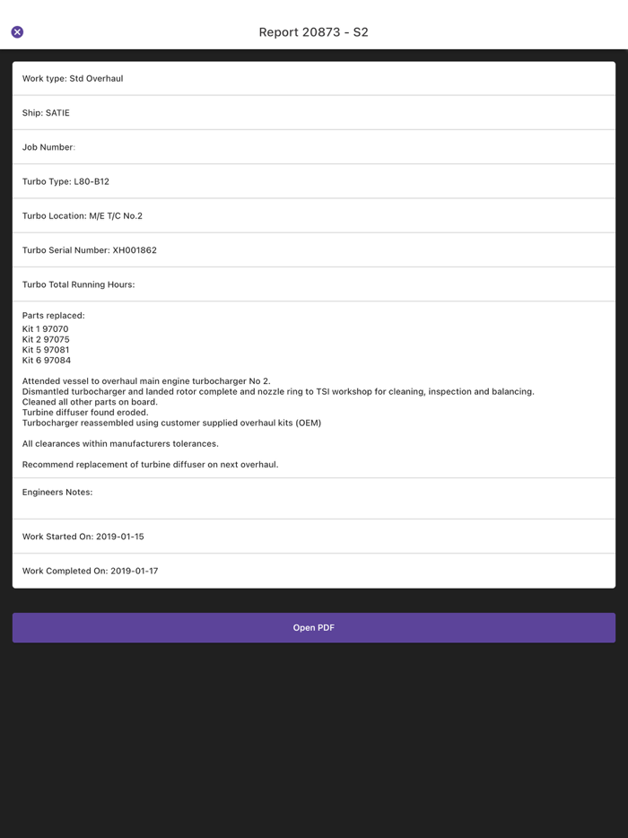 TSI iTurbo Client Area