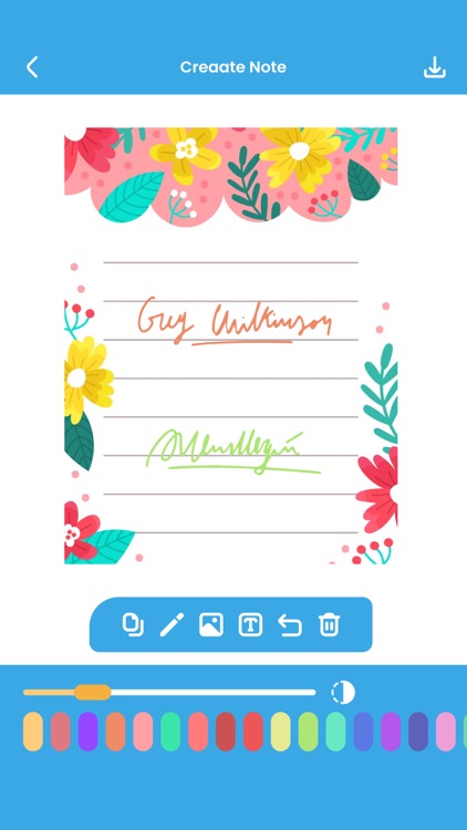 Write notes on the screen screenshot-3