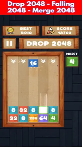 Game screenshot Drop 2048 - Merge Block Puzzle mod apk