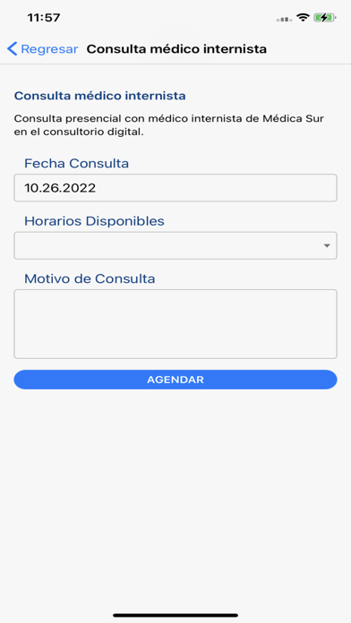 Médica Sur Consultorio Screenshot