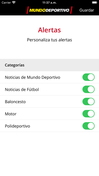 Mundo Deportivo Screenshot