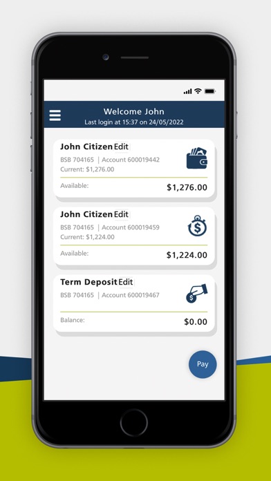 Challenger Banking Screenshot