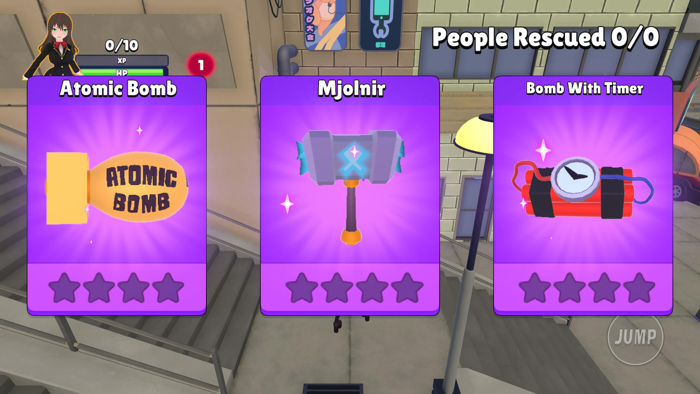 Survivor Anime Bullet Hell