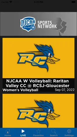 Game screenshot NJCAA Region 19 Sports Network apk