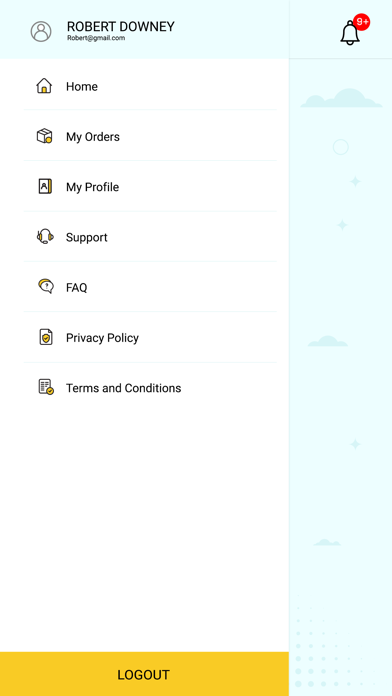 Trux Logistics App Screenshot