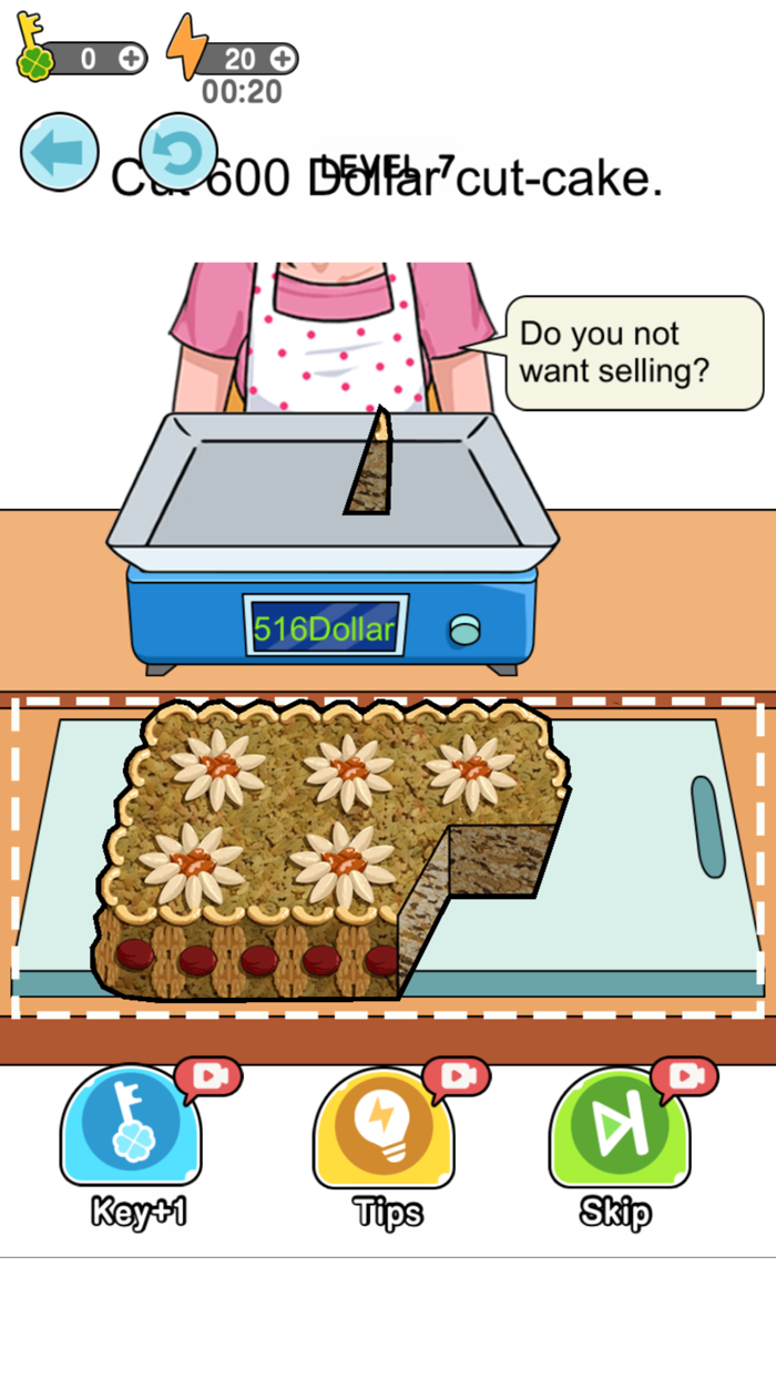 Great Cut-puzzle game