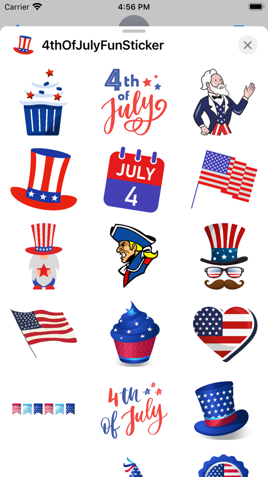 4th of July Fun Sticker - 1.0 - (iOS)