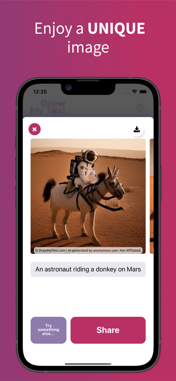 DrawMyText - AI Image Creator