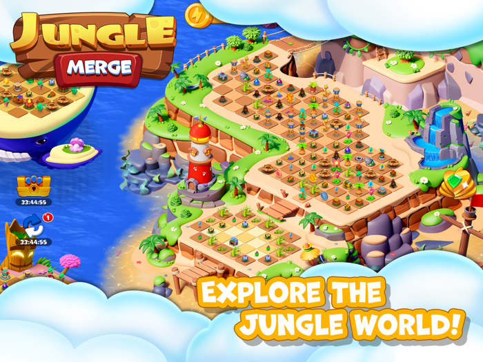 Jungle Merge Animal Island